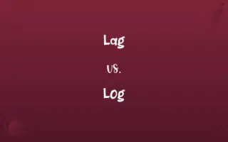Lag vs. Log
