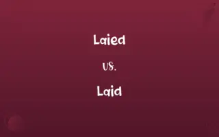 Laied vs. Laid