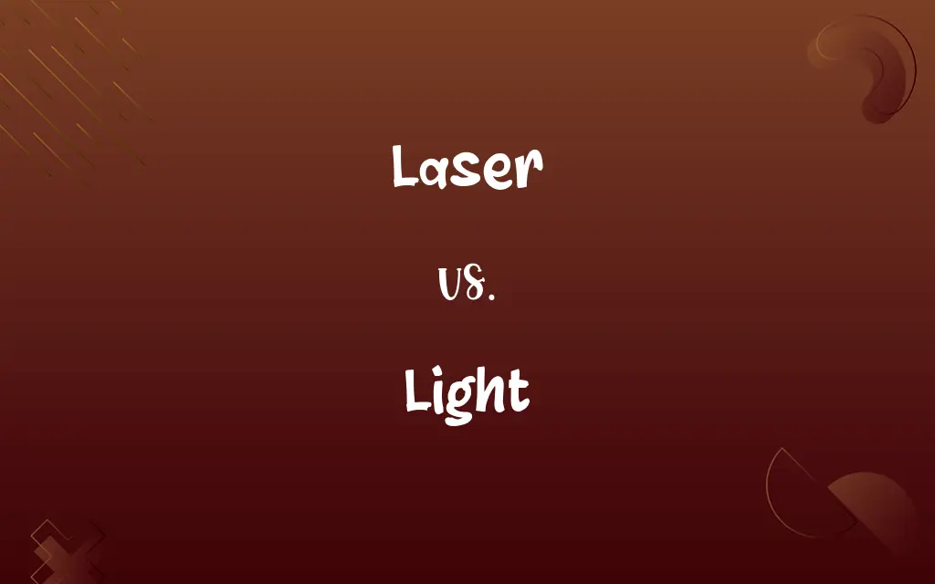 Laser vs. Light