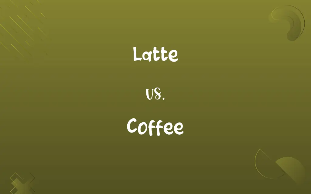 Latte vs. Coffee