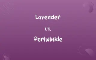 Lavender vs. Periwinkle