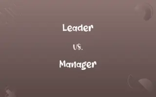 Leader vs. Manager