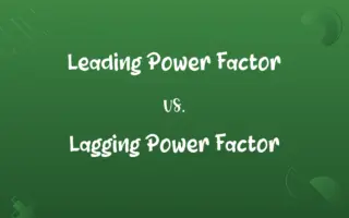 Leading Power Factor vs. Lagging Power Factor