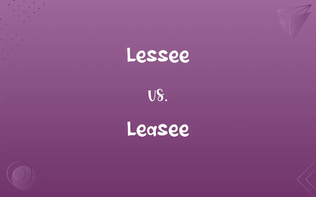 Leasee vs. Lessee