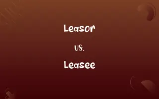 Leasor vs. Leasee