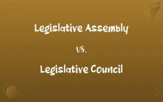 Legislative Assembly vs. Legislative Council