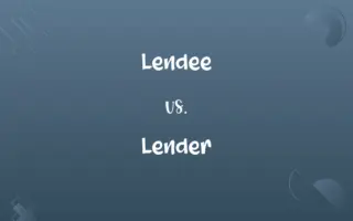 Lendee vs. Lender