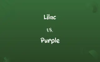 Lilac vs. Purple