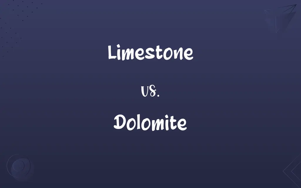 Limestone vs. Dolomite