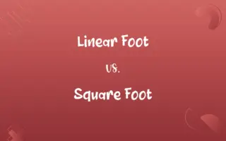 Linear Foot vs. Square Foot