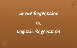 Linear Regression vs. Logistic Regression