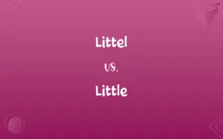 Littel vs. Little