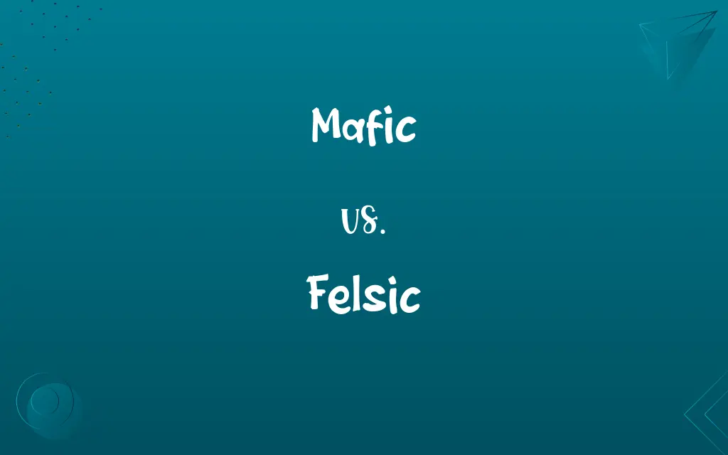 Mafic vs. Felsic