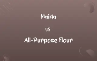 Maida vs. All-Purpose Flour