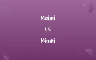Maimi vs. Miami