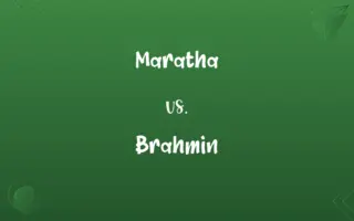 Maratha vs. Brahmin