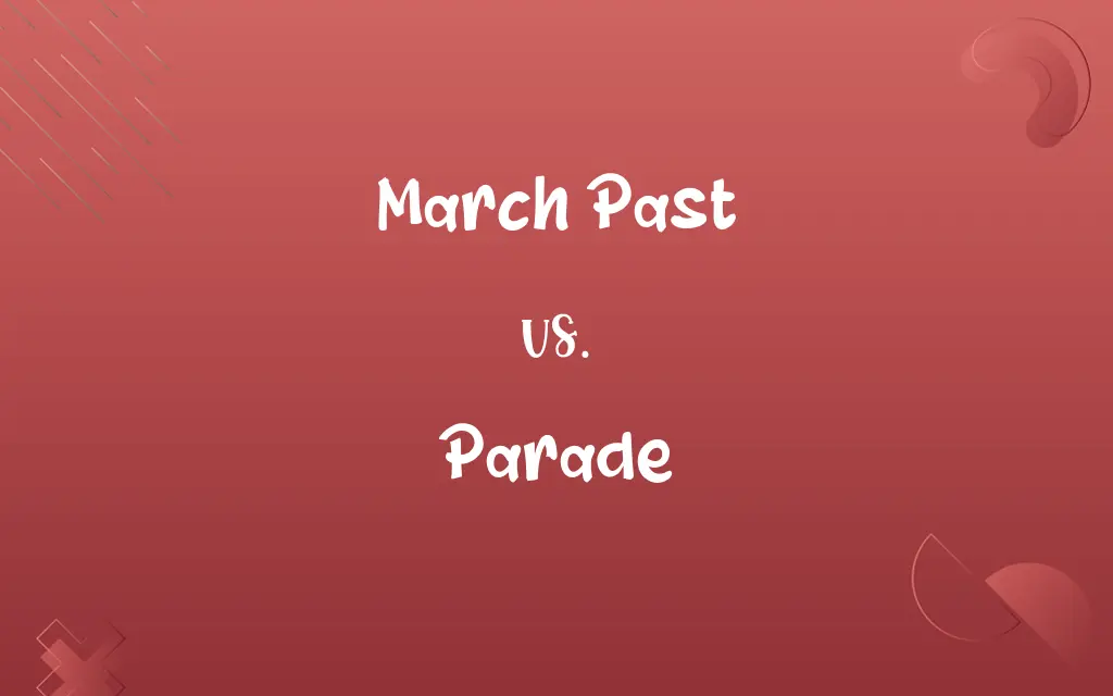 March Past vs. Parade