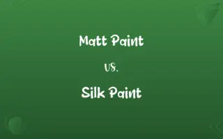 Matt Paint vs. Silk Paint