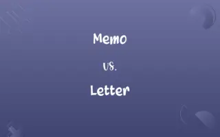 Memo vs. Letter