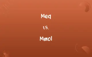 Meq vs. Mmol