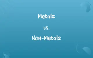 Metals vs. Non-Metals