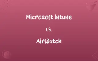 Microsoft Intune vs. AirWatch