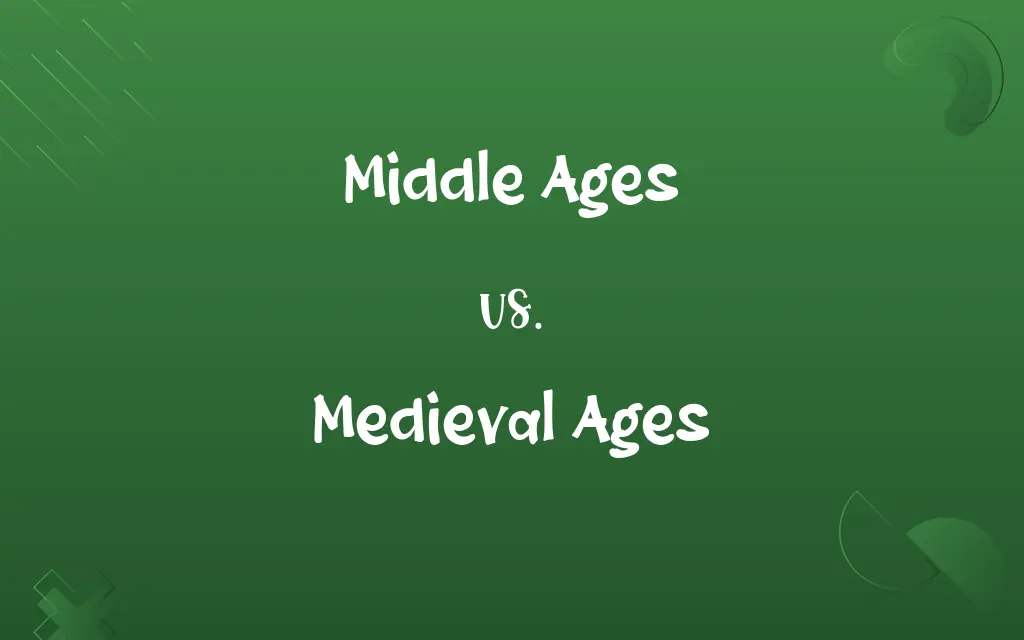 Middle Ages vs. Medieval Ages