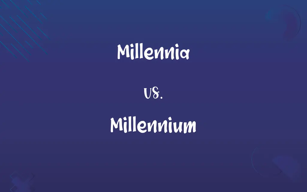 Millennia vs. Millennium