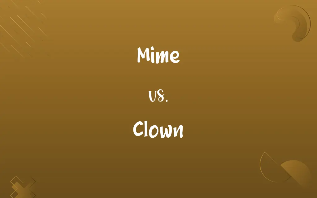 Mime vs. Clown