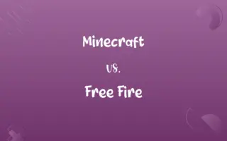 Minecraft vs. Free Fire