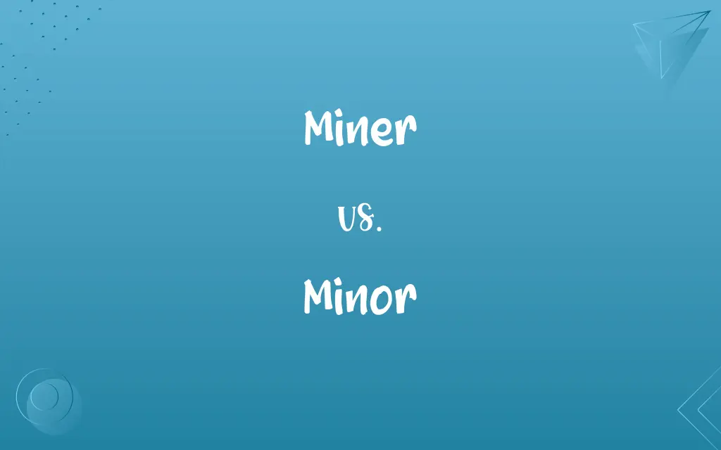 Miner vs. Minor