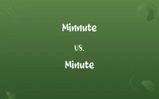 Minnute vs. Minute
