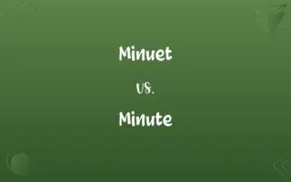 Minuet vs. Minute
