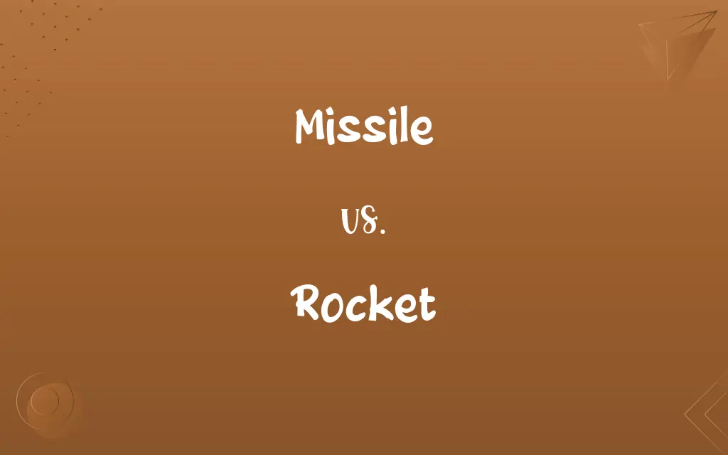 Missile vs. Rocket