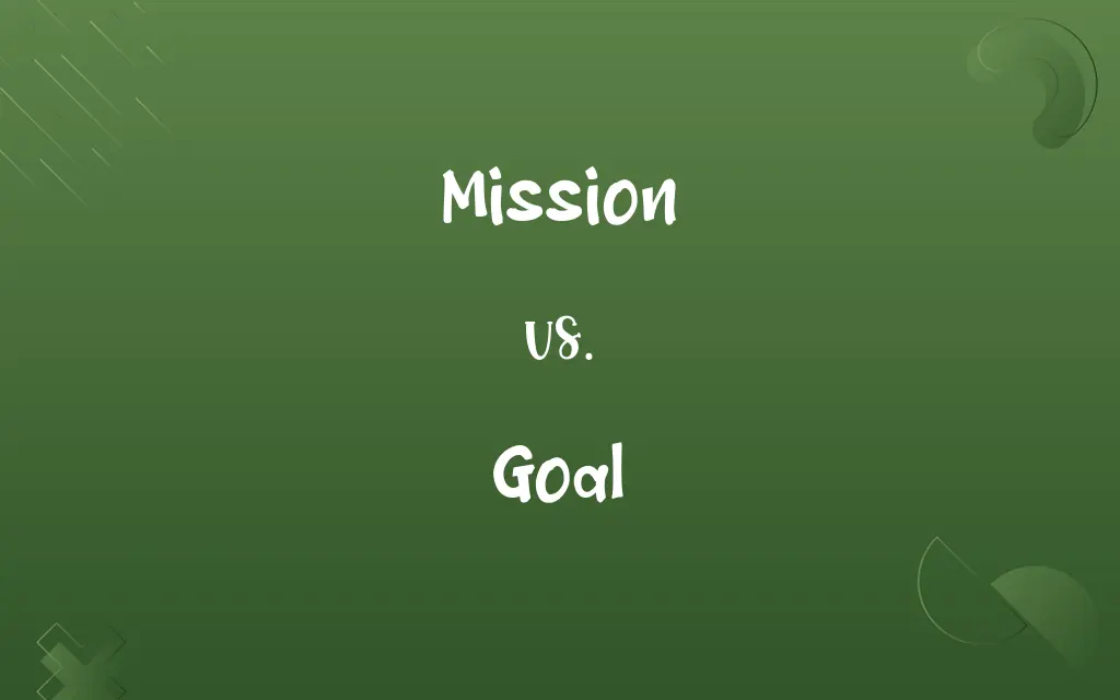 Mission vs. Goal