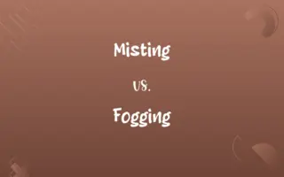 Misting vs. Fogging