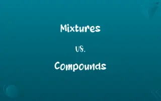 Mixtures vs. Compounds