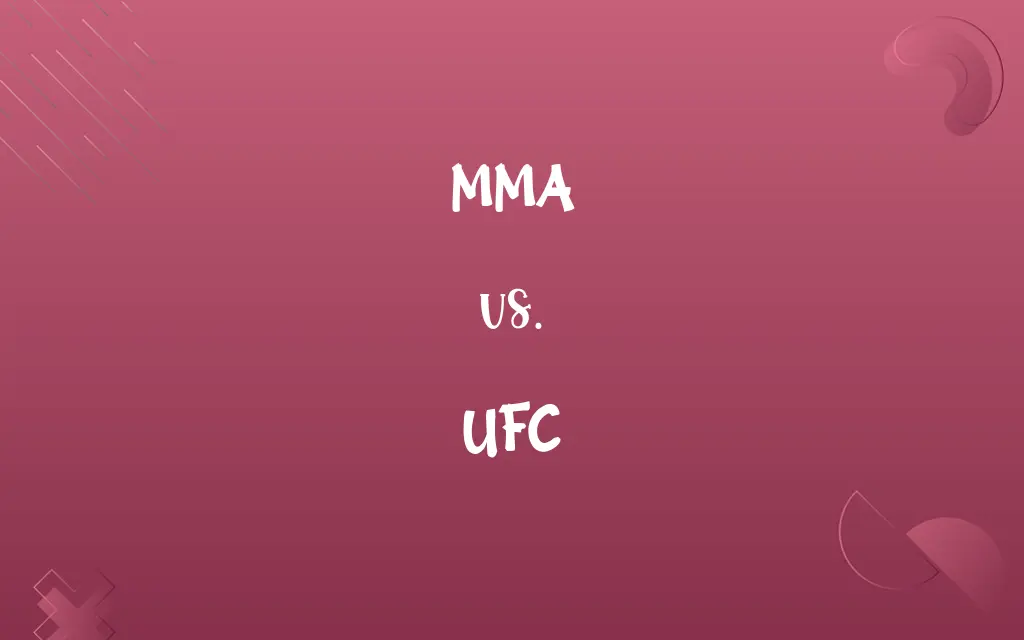 MMA vs. UFC