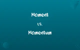 Moment vs. Momentum