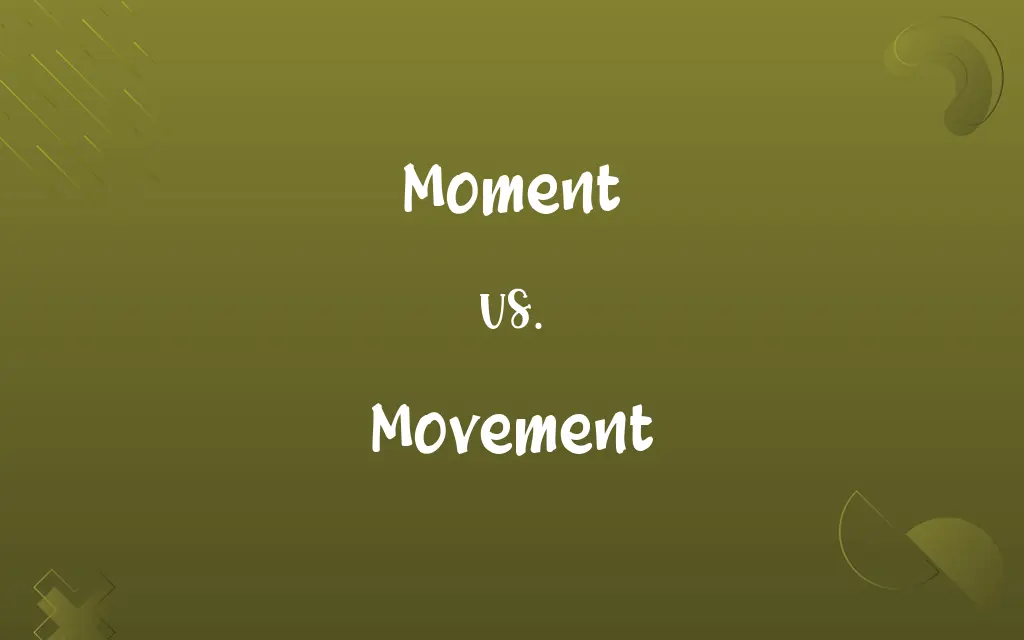 Moment vs. Movement