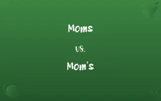 Moms vs. Mom's