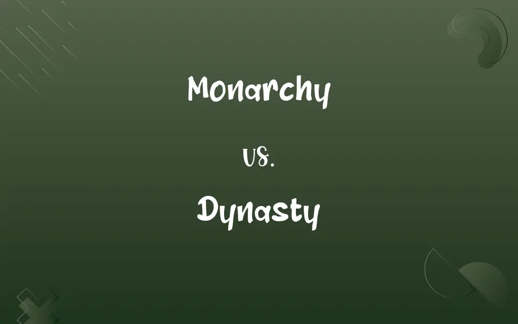Monarchy vs. Dynasty
