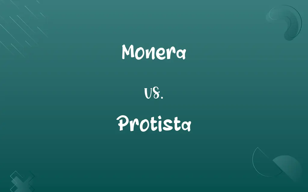 Monera vs. Protista