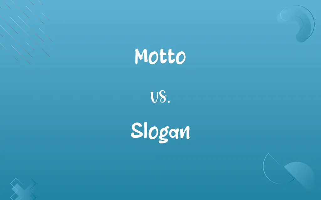 Motto vs. Slogan