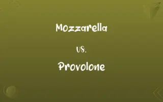 Mozzarella vs. Provolone