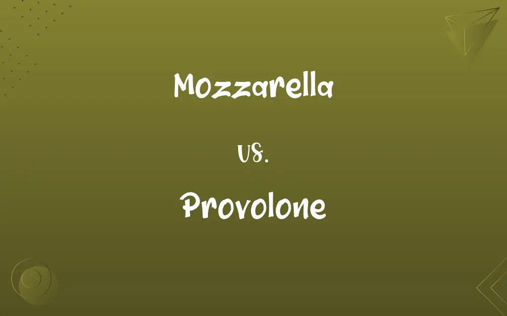 Mozzarella vs. Provolone