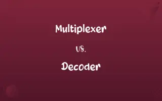 Multiplexer vs. Decoder