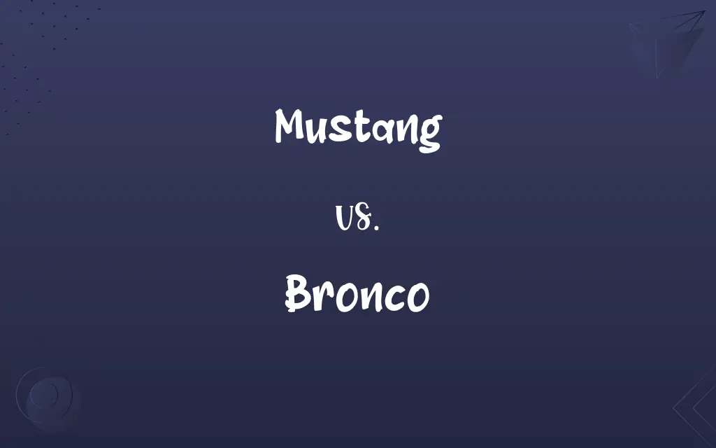 Mustang vs. Bronco