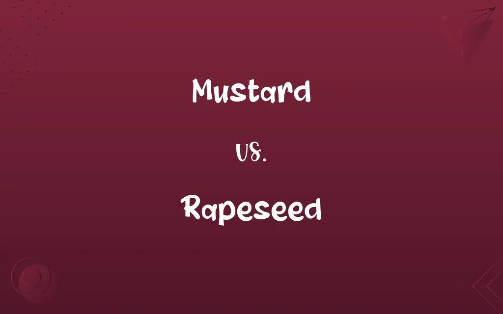Mustard vs. Rapeseed