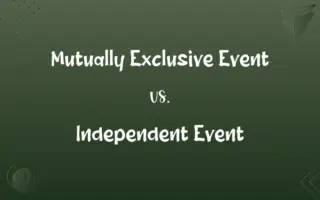 Mutually Exclusive Event vs. Independent Event